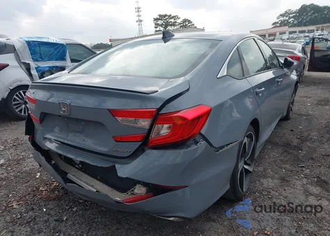 2021 Honda Accord Sport из США, поврежденный, VIN 1HGCV1F30MA005318